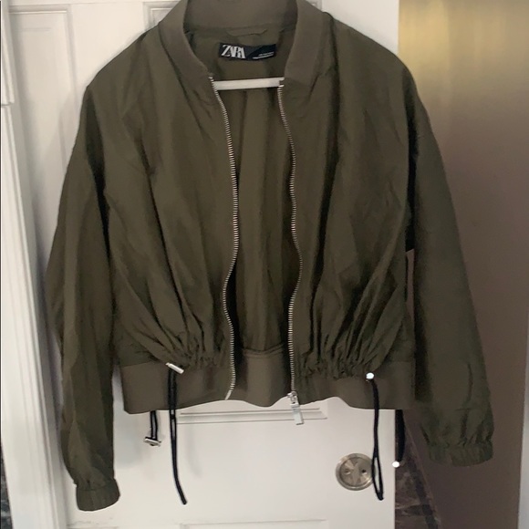 Zara Jackets & Coats Khaki Jacket From Zara Poshmark